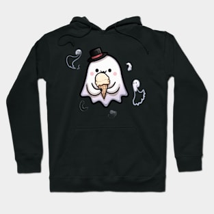 Icecream lover ghost Hoodie